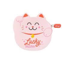 MONEDER SILICONA MR WONDERFUL LUCKY MEOW ROSA | 8435460748070 | Llibreria La Gralla | Llibreria online de Granollers