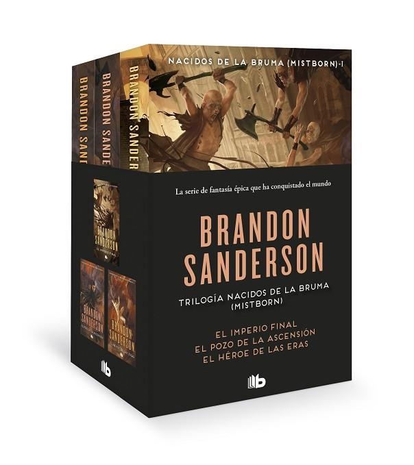 TRILOGÍA NACIDOS DE LA BRUMA [PACK MISTBORN] | 9788413143187 | SANDERSON, BRANDON | Llibreria La Gralla | Llibreria online de Granollers