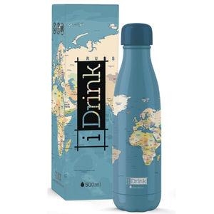AMPOLLA TERMICA IDRINK 500 ML BLUE MAPS | 8057711460885 | TOTID0092 | Llibreria La Gralla | Librería online de Granollers