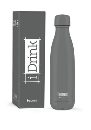 AMPOLLA TERMICA IDRINK 500 ML GRIS | 8057711461486 | TOTID0401 | Llibreria La Gralla | Librería online de Granollers