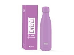AMPOLLA TERMICA IDRINK 500 ML LILA | 8057711461530 | TOTID0406 | Llibreria La Gralla | Librería online de Granollers