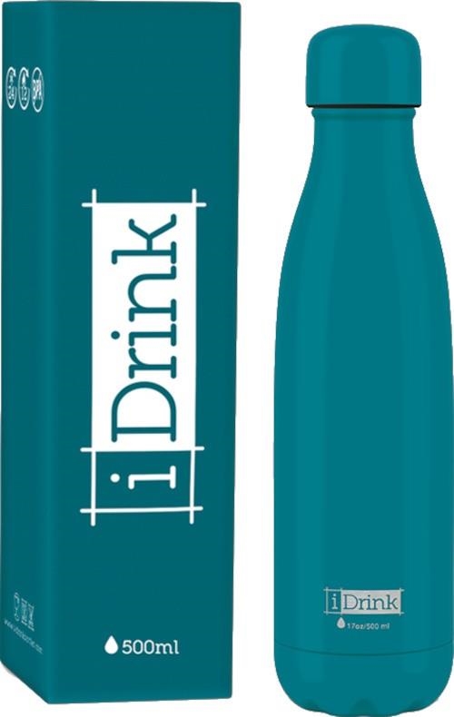 AMPOLLA TERMICA IDRINK 500 ML TURQUESA | 8057711461493 | TOTID0402 | Llibreria La Gralla | Llibreria online de Granollers
