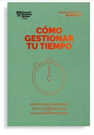 CÓMO GESTIONAR TU TIEMPO | 9788417963231 | HARVARD BUSINESS REVIEW | Llibreria La Gralla | Llibreria online de Granollers