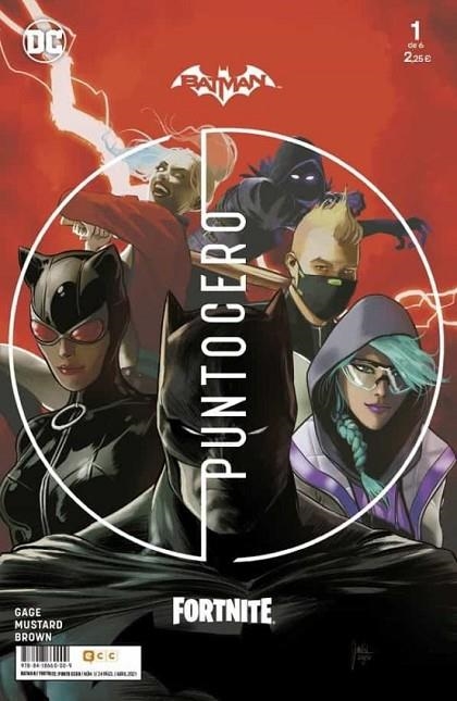 BATMAN/FORTNITE: PUNTO CERO NÚM. 01 DE 6 | 9788418660009 | MUSTARD, DONALD/N. GAGE, CHRISTOS | Llibreria La Gralla | Librería online de Granollers