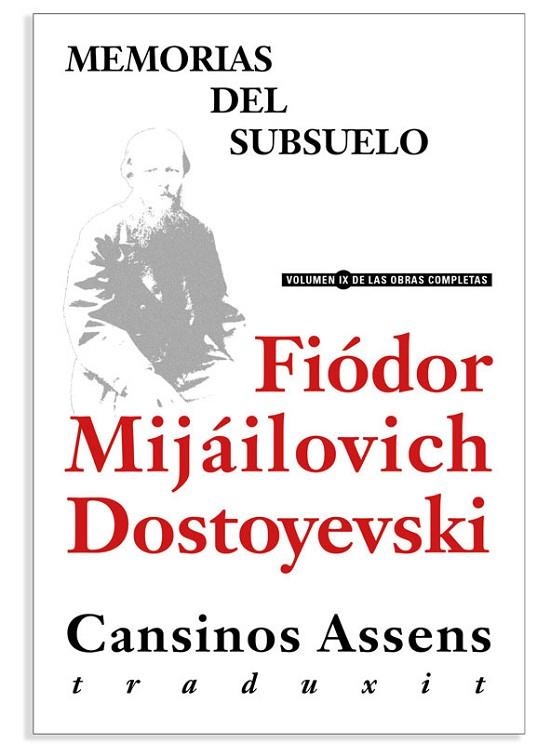 MEMORIAS DEL SUBSUELO | 9788415957089 | DOSTOEVSKIÏ, FIODOR MIJAÏLOVICH | Llibreria La Gralla | Llibreria online de Granollers