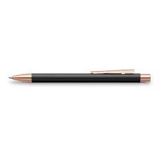 BOLIGRAF FABER CASTELL SLIM NEO NEGRE MATE-ORO | 9555684674623 | 343320 | Llibreria La Gralla | Llibreria online de Granollers