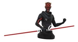 DARTH MAUL MINI BUSTO RESINA 15 CM 1/7 SCALE STAR WARS REBELS ANIMATED | 0699788840405 | DIAMOND SELECT TOYS | Llibreria La Gralla | Librería online de Granollers