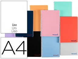 LLIBRETA A4 LIDERPAPEL LLISA PLASTIC | 8423473107519 | 10751 | Llibreria La Gralla | Librería online de Granollers