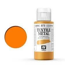 PINTURA TEXTILE VALLEJO 60ML COURE METAL·LIC | 8429551405737 | 40573 | Llibreria La Gralla | Llibreria online de Granollers