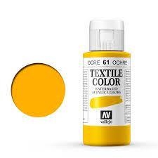 PINTURA TEXTILE VALLEJO 60ML OCRE | 8429551400619 | 40061 | Llibreria La Gralla | Llibreria online de Granollers