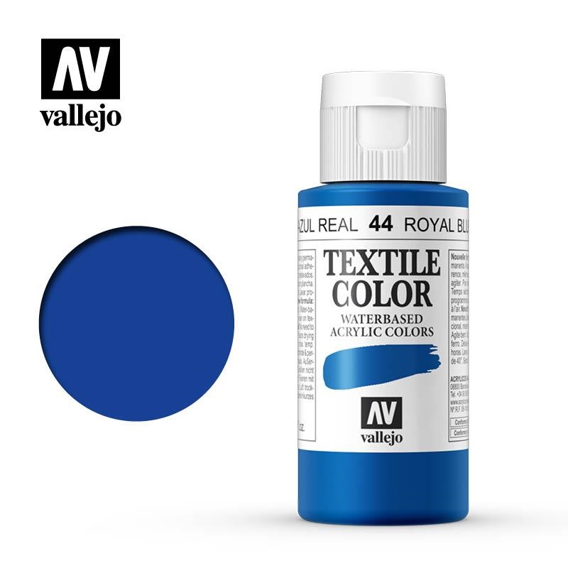 PINTURA TEXTILE VALLEJO 60ML BLAU REAL | 8429551400442 | 40044 | Llibreria La Gralla | Librería online de Granollers