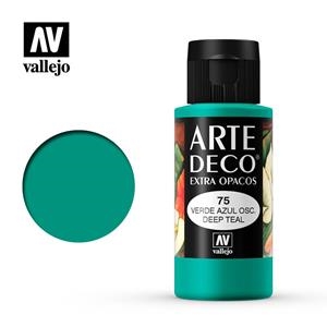ART DECO VALLEJO 60ML 075 VERD BLAU FOSC | 8429551850759 | 85075 | Llibreria La Gralla | Llibreria online de Granollers