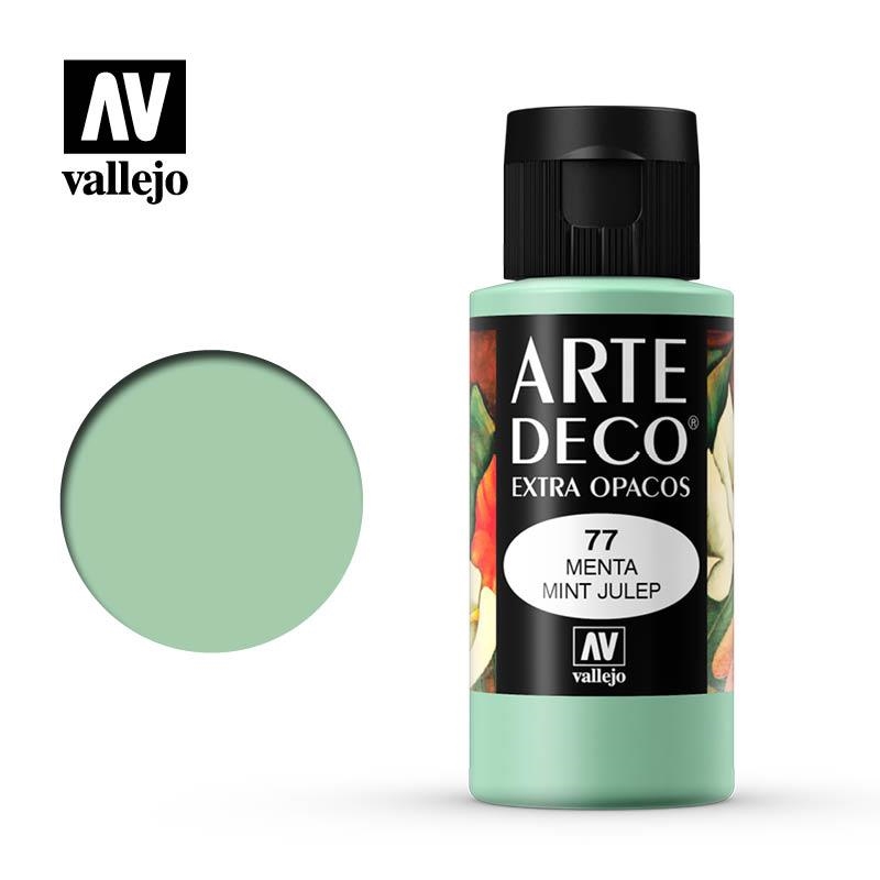 ART DECO VALLEJO 60ML 077 MENTA | 8429551850773 | 85077 | Llibreria La Gralla | Llibreria online de Granollers