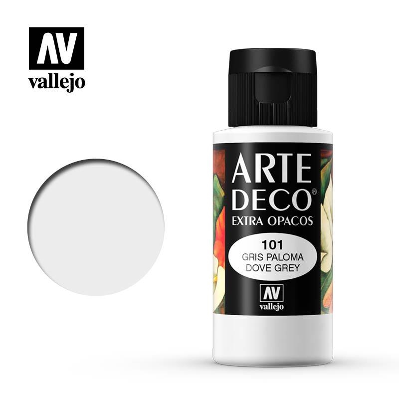 ART DECO VALLEJO 60ML 101 GRIS COLOM | 8429551851015 | 85101 | Llibreria La Gralla | Llibreria online de Granollers