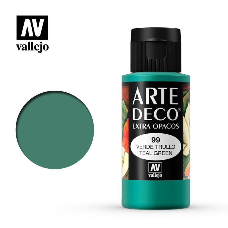 ART DECO VALLEJO 60ML 099 VERD TRULLO | 8429551850995 | 85099 | Llibreria La Gralla | Llibreria online de Granollers