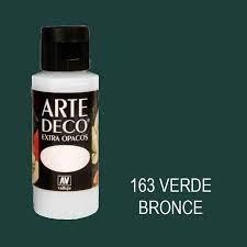 ART DECO VALLEJO 60ML 163 VERD BRONCE | 8429551851633 | 85163 | Llibreria La Gralla | Llibreria online de Granollers