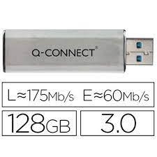 PEN DRIVE 128 GB Q-CONNECT | 5705831163751 | 68114 | Llibreria La Gralla | Llibreria online de Granollers