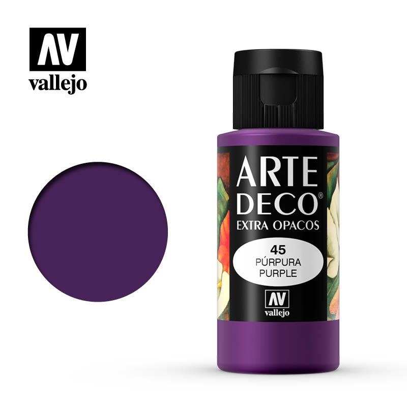 ART DECO VALLEJO 60ML 045 PORPRA | 8429551850452 | 85045 | Llibreria La Gralla | Llibreria online de Granollers
