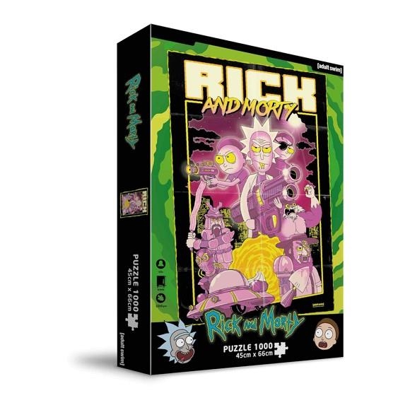 PUZLE 1000 RICK AND MORTY RETRO POSTER | 8435450247385 | SD TOYS | Llibreria La Gralla | Llibreria online de Granollers