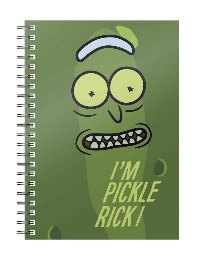 LLIBRETA AMB ESPIRALS RICK AND MORTY "I'M PICKLE RICK!" | 8435450246586 | SD TOYS | Llibreria La Gralla | Llibreria online de Granollers