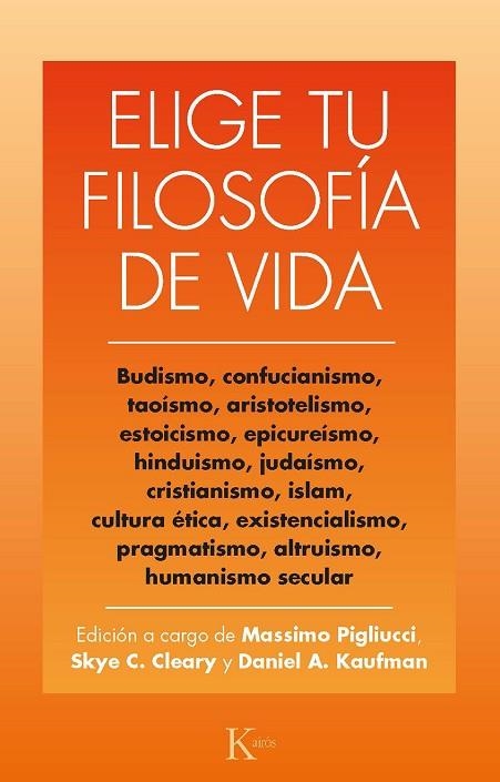 ELIGE TU FILOSOFÍA DE VIDA | 9788499888491 | Llibreria La Gralla | Librería online de Granollers