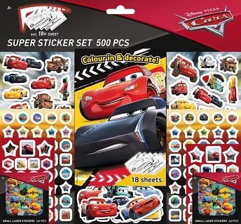 SUPER SET DE 500 PEGATINAS DE CARS 2ªED | 5949043750341 | VV.AA | Llibreria La Gralla | Llibreria online de Granollers