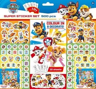 SUPER SET DE 500 PEGATINAS DE PAW PATROL-PATRULLA | 8595593827391 | VV.AA | Llibreria La Gralla | Llibreria online de Granollers