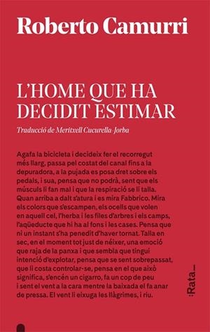 HOME QUE HA DECIDIT ESTIMAR, L' | 9788416738533 | CAMURRI, ROBERTO | Llibreria La Gralla | Llibreria online de Granollers