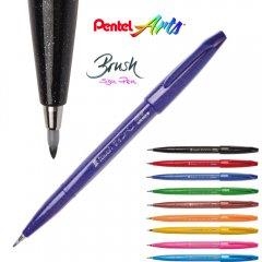 CAIXA RETOLADORS PENTEL PUNTA PINZELL COLORS BASICS | 4016284345764 | SES15-12 | Llibreria La Gralla | Llibreria online de Granollers