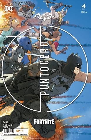 BATMAN/FORTNITE: PUNTO CERO NÚM. 04 DE 6 | 9788418742156 | MUSTARD, DONALD/N. GAGE, CHRISTOS | Llibreria La Gralla | Librería online de Granollers