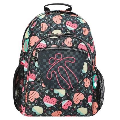 MOTXILLA TOTTO MORRAL ACUARELES NEGRA CORS SINDRIA | 7704758265904 | TOTMA04ECO021-2010N-1CB | Llibreria La Gralla | Llibreria online de Granollers