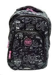 MOTXILLA COOLPACK STRIKE B&W SCRIBBLE | 5907620199358 | COOD018325 | Llibreria La Gralla | Llibreria online de Granollers