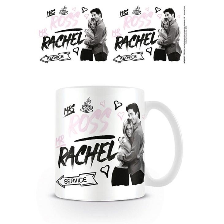 TAZA DE DESAYUNO FRIENDS MRS ROSS MR RACHEL | 5050574262170 | PYRAMID | Llibreria La Gralla | Librería online de Granollers