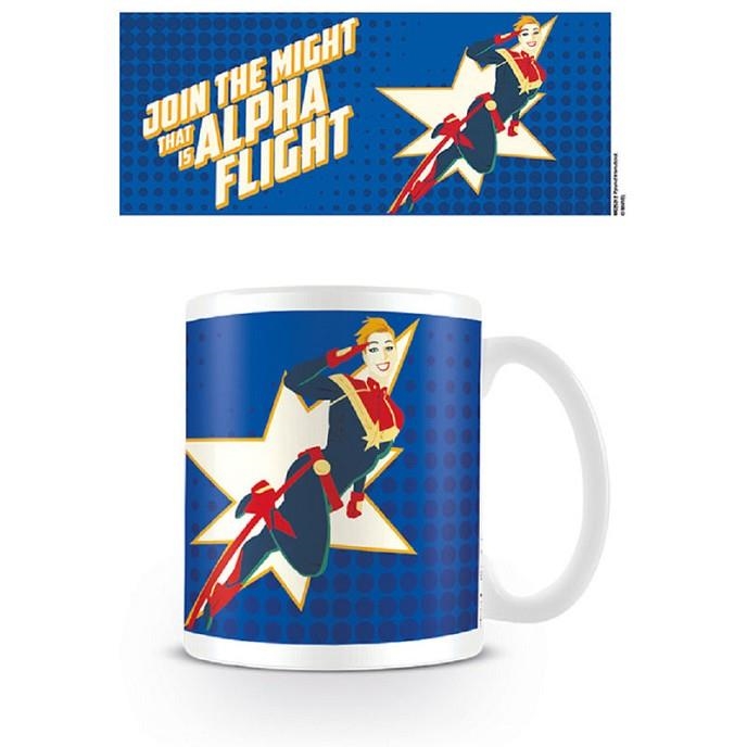 TAZA CAPITANA MARVEL ALPHA FLIGHT | 5050574253123 | PYRAMID | Llibreria La Gralla | Librería online de Granollers
