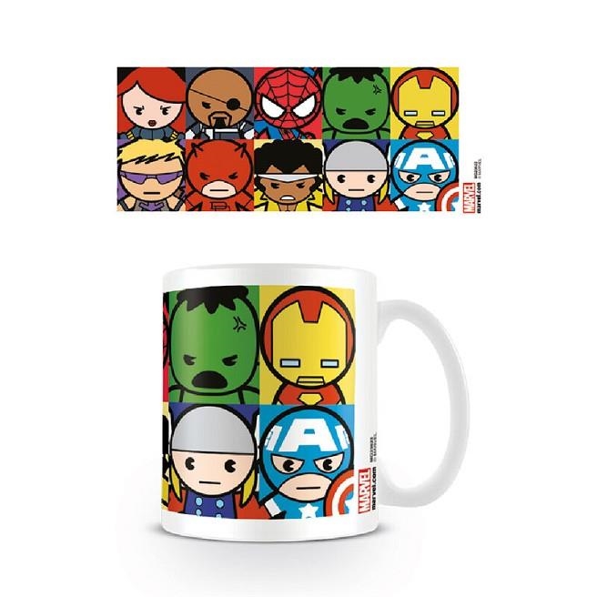 TAZA DESAYUNO MARVEL PERSONAJES KAWAII | 5050574236232 | PYRAMID | Llibreria La Gralla | Librería online de Granollers