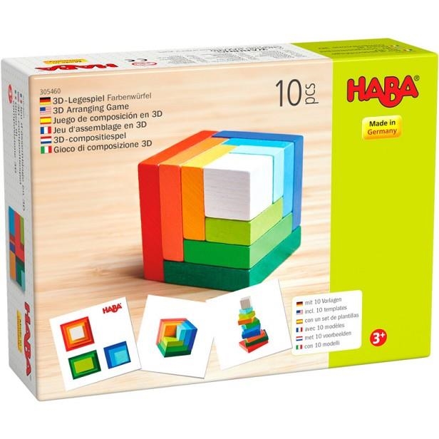 JUEGO DE COMPOSICIÓN 3D | 4010168250472 | HABA | Llibreria La Gralla | Librería online de Granollers