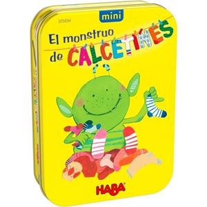 MONSTRUO DE LOS CALCETINES, EL (EDICIÓN MINI) | 4010168254340 | HABA | Llibreria La Gralla | Librería online de Granollers
