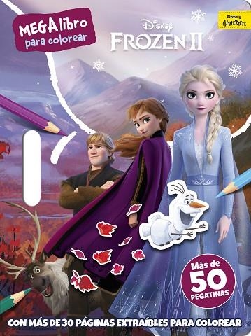 FROZEN 2. MEGALIBRO PARA COLOREAR | 9788418335075 | DISNEY | Llibreria La Gralla | Librería online de Granollers