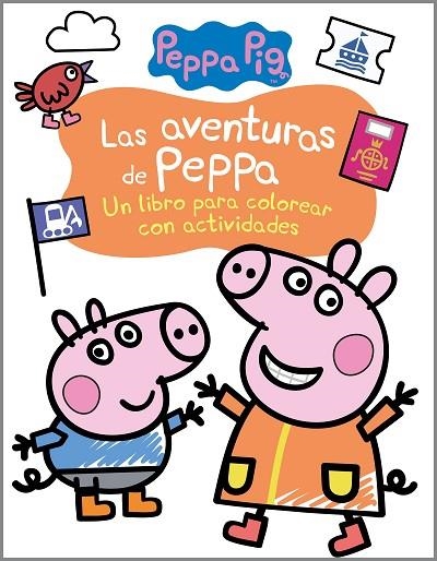 AVENTURAS DE PEPPA, LAS  (ACTIVIDADES PARA COLOREAR) | 9788448857783 | VVAA | Llibreria La Gralla | Llibreria online de Granollers
