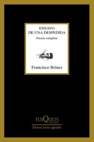 ENSAYO DE UNA DESPEDIDA | 9788490669167 | BRINES, FRANCISCO | Llibreria La Gralla | Librería online de Granollers