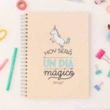 LLIBRETA A4 ESPIRAL MR.WONDERFUL "HOY SERA UN DIA MAGICO" | 8435460707350 | Llibreria La Gralla | Llibreria online de Granollers