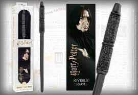 SEVERUS SNAPE VARITA 30.5 CM + PUNTO DE LIBRO LENTICULAR HARRY POTTER | 0849421006402 | NOBLE COLLECTION | Llibreria La Gralla | Llibreria online de Granollers