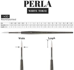 PINZELL PERLA RODO TORAY BLANC ESCODA 1 | 8426296430017 | 214300100 | Llibreria La Gralla | Llibreria online de Granollers