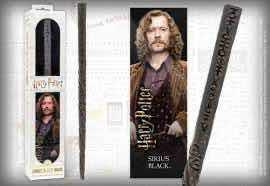SIRIUS BLACK VARITA 30.5 CM + PUNTO DE LIBRO LENTICULAR HARRY POTTER | 0849421006433 | NOBLE COLLECTION | Llibreria La Gralla | Llibreria online de Granollers