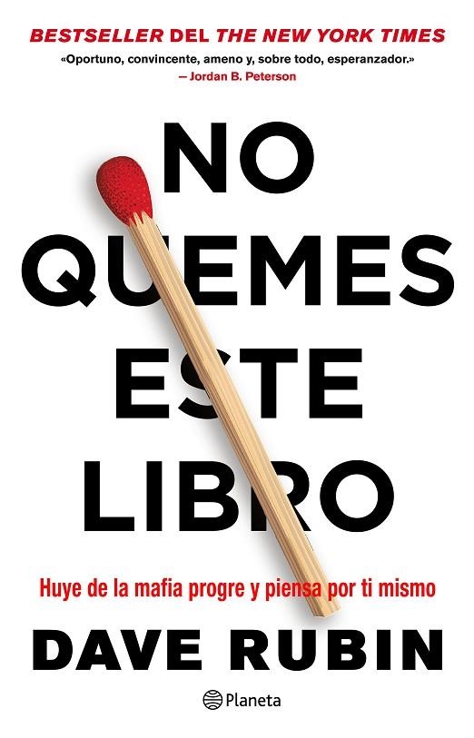 NO QUEMES ESTE LIBRO | 9788408243120 | RUBIN, DAVE | Llibreria La Gralla | Llibreria online de Granollers