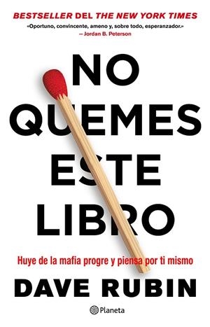 NO QUEMES ESTE LIBRO | 9788408243120 | RUBIN, DAVE | Llibreria La Gralla | Llibreria online de Granollers