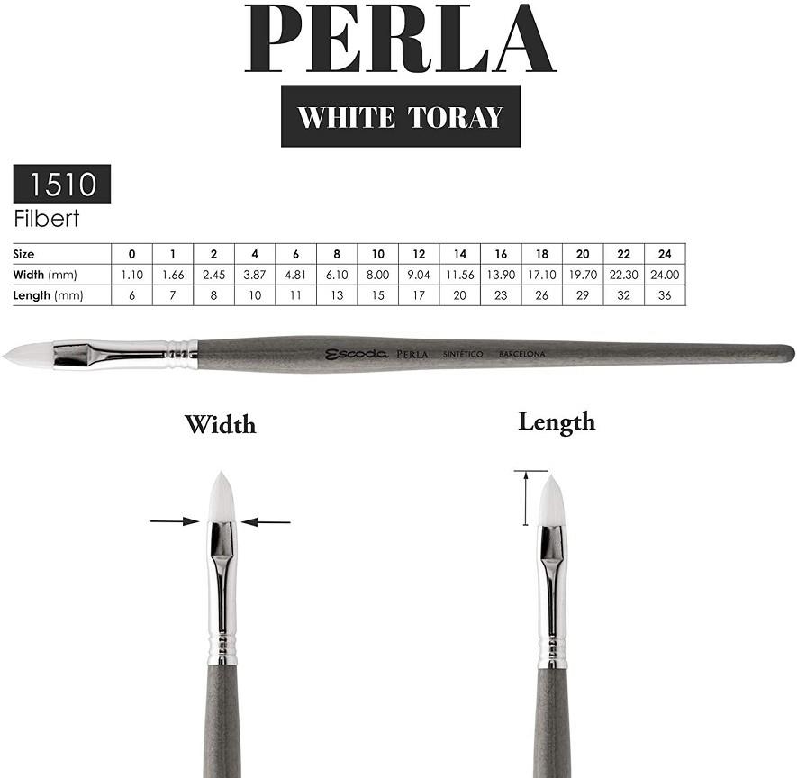 PINZELL PERLA LLENGUA GAT TORAY BLANC ESCODA 6 | 8426296510061 | 215100600 | Llibreria La Gralla | Librería online de Granollers