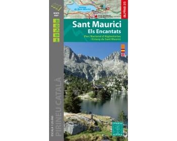 SANT MAURICI 1:25.000 ELS ENCANTATS  MAPA | 9788480908603 | VVAA | Llibreria La Gralla | Llibreria online de Granollers