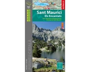 SANT MAURICI 1:25.000 ELS ENCANTATS  MAPA | 9788480908603 | VVAA | Llibreria La Gralla | Llibreria online de Granollers