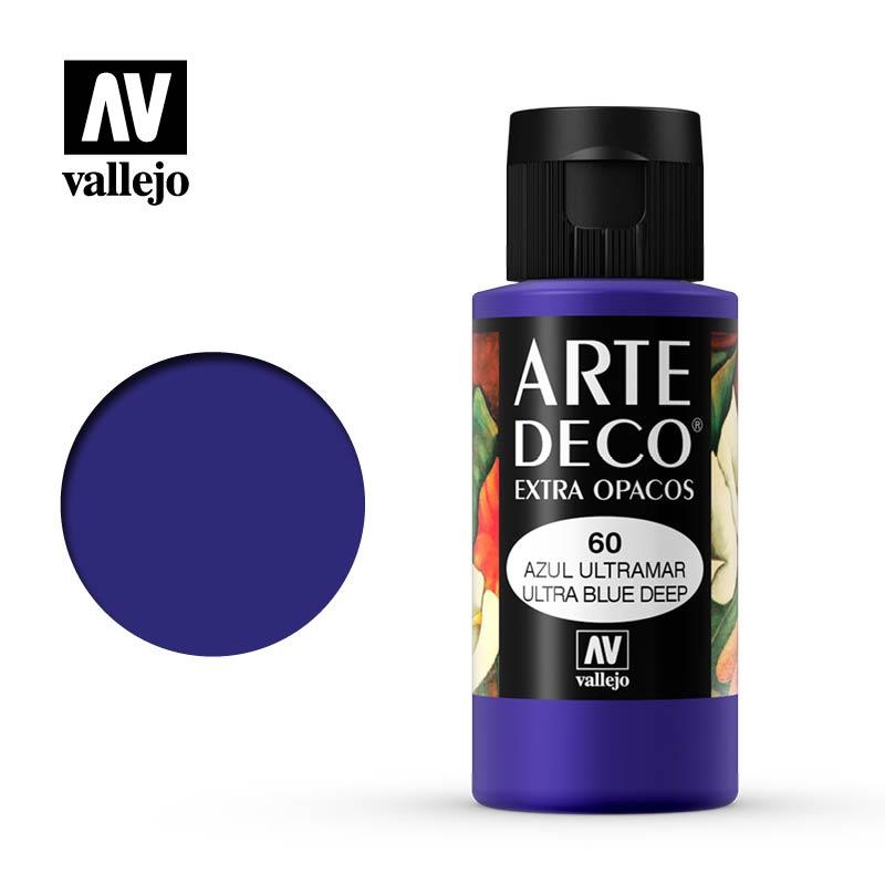 ART DECO VALLEJO 60ML 060 BLAU ULTRAMAR | 8429551850605 | 85060 | Llibreria La Gralla | Llibreria online de Granollers